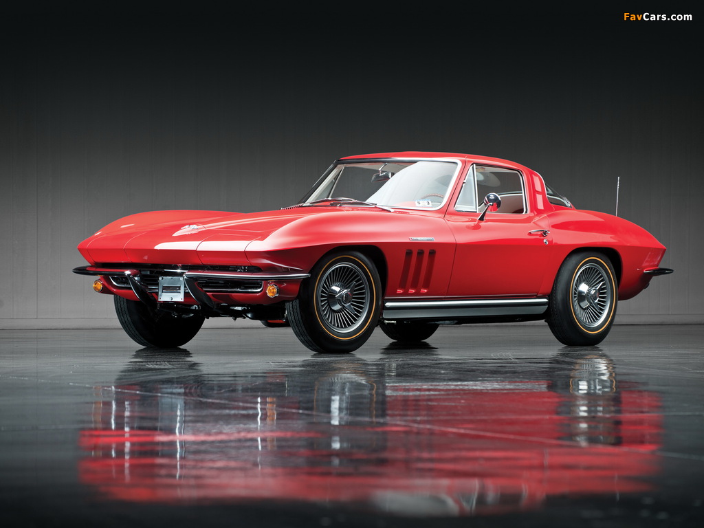 Corvette Sting Ray L84 327/375 HP Fuel Injection (C2) 1965 wallpapers (1024 x 768)