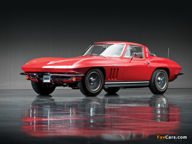 Corvette Sting Ray L84 327/375 HP Fuel Injection (C2) 1965 wallpapers (640 x 480)