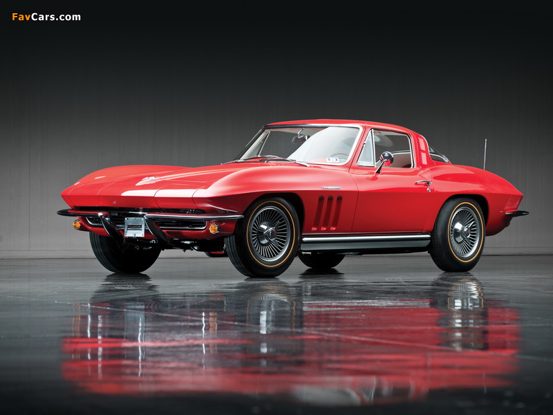 Corvette Sting Ray L84 327/375 HP Fuel Injection (C2) 1965 wallpapers (800 x 600)