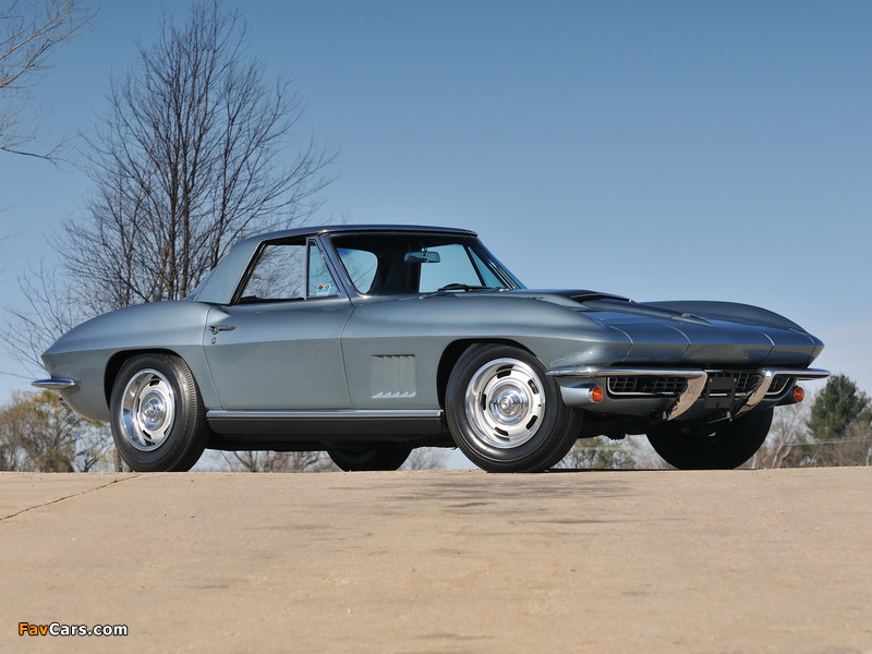 Corvette Sting Ray 427 Convertible (C2) 1967 wallpapers (800 x 600)