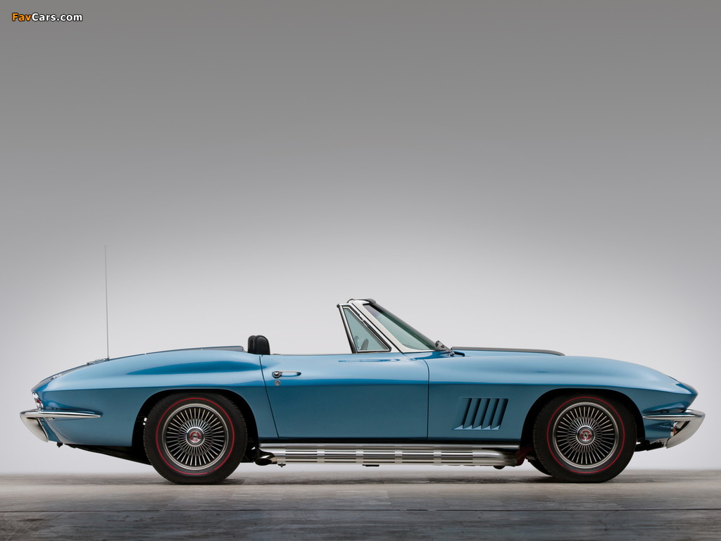 Corvette Sting Ray L89 427/435 HP Convertible (C2) 1967 wallpapers (1024 x 768)