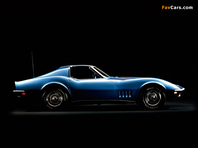 Corvette Sting Ray Coupe (C3) 1968 images (640 x 480)