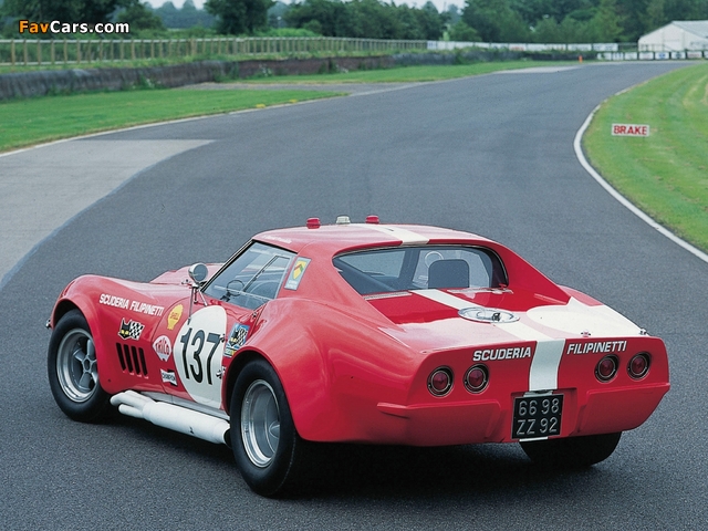Corvette Sting Ray L88 Race Car (C3) 1968 photos (640 x 480)