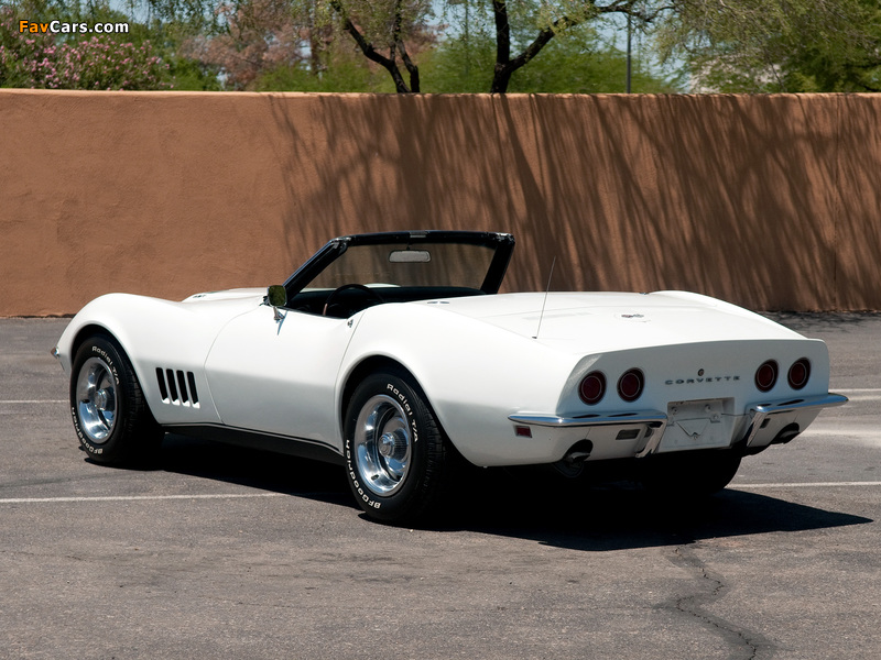 Corvette Convertible (C3) 1968 pictures (800 x 600)