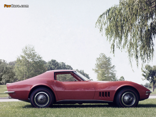 Corvette Sting Ray Coupe (C3) 1968 wallpapers (640 x 480)