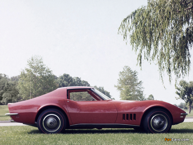Corvette Sting Ray Coupe (C3) 1968 wallpapers (800 x 600)
