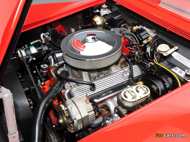 Corvette Stingray L46 350 Convertible (C3) 1969 images (640 x 480)