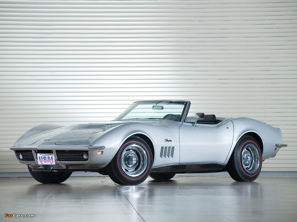 Corvette Stingray L71 427 Convertible (C3) 1969 images (1024 x 768)