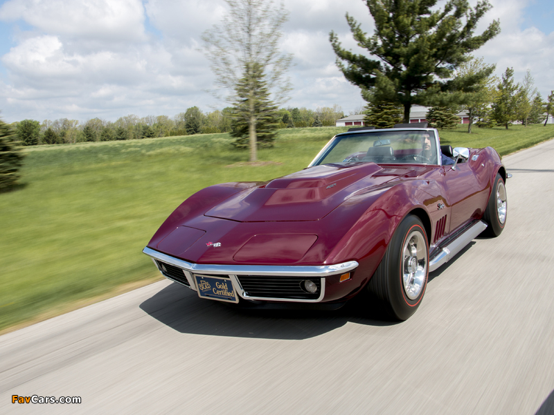 Chevrolet Corvette Stingray L88 (19467) 1969 images (800 x 600)