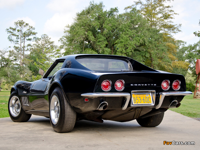 Corvette Stingray L88 427 Coupe (C3) 1969 photos (640 x 480)