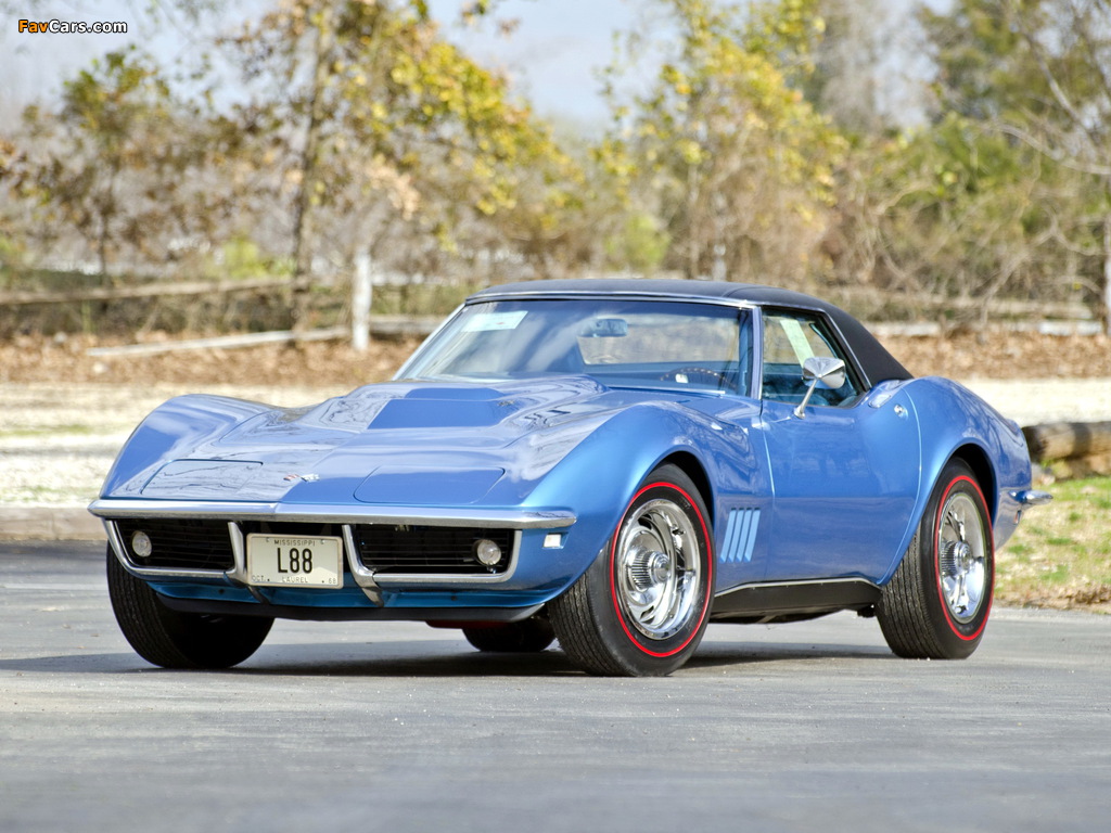 Corvette Stingray L88 427 Convertible (C3) 1969 photos (1024 x 768)