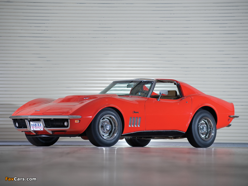 Corvette Stingray L88 427 Coupe (C3) 1969 photos (800 x 600)