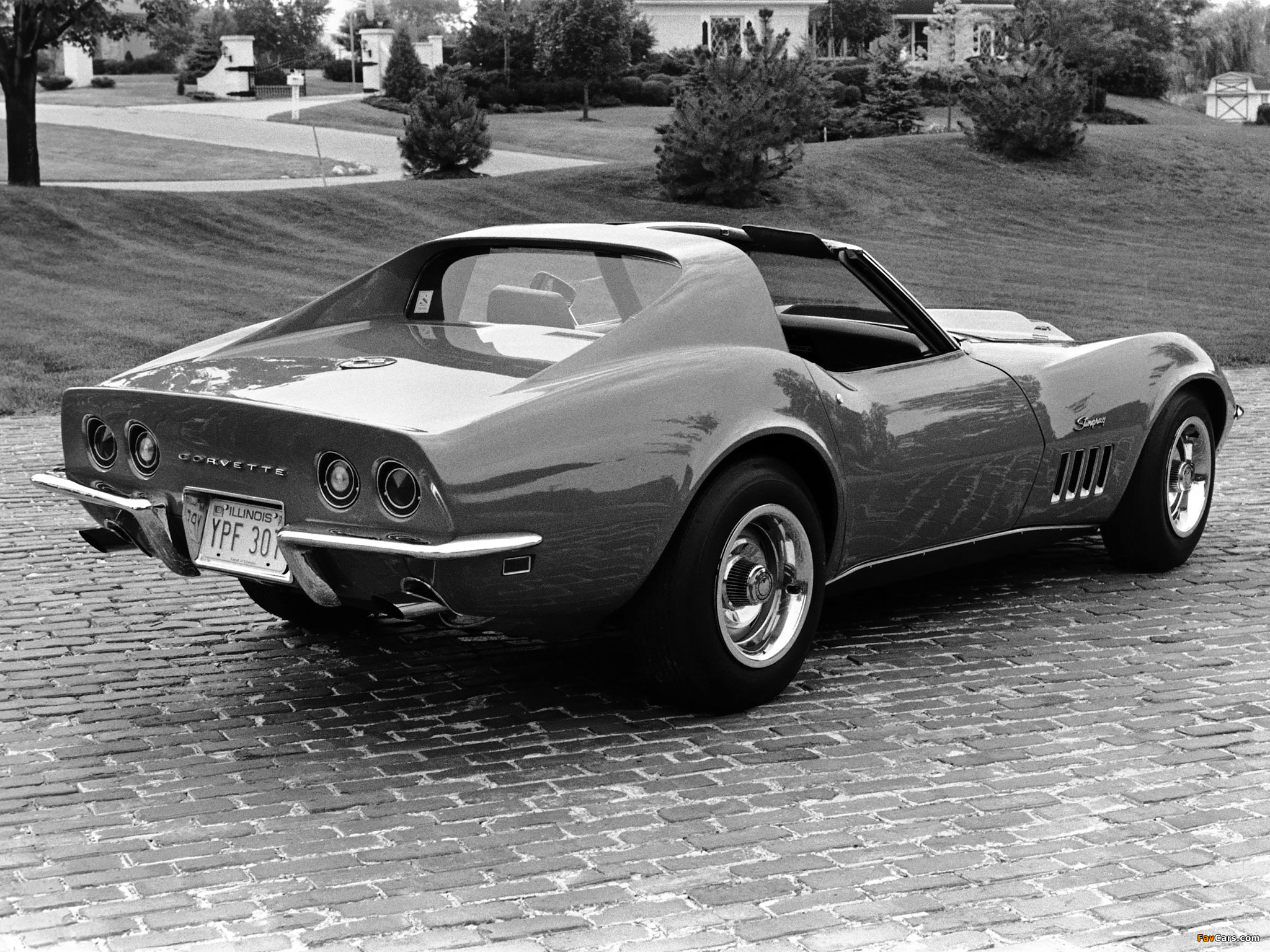 Corvette Stingray T-Top (C3) 1969 pictures (2048 x 1536)