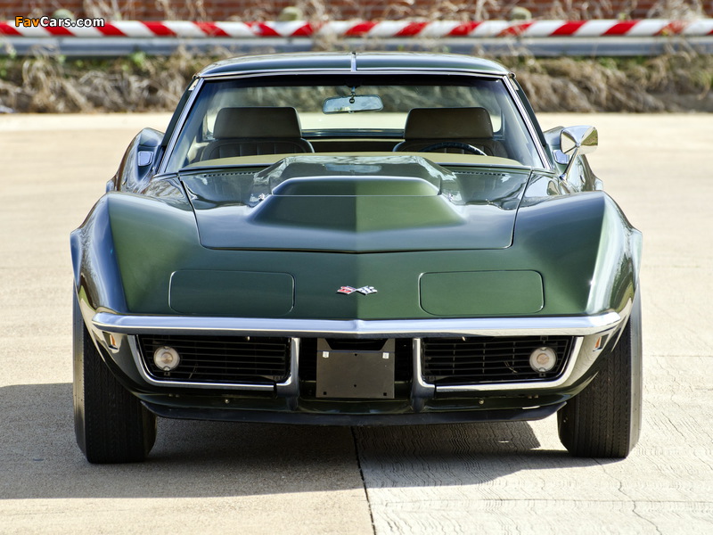 Corvette Stingray L88 427 Coupe (C3) 1969 pictures (800 x 600)