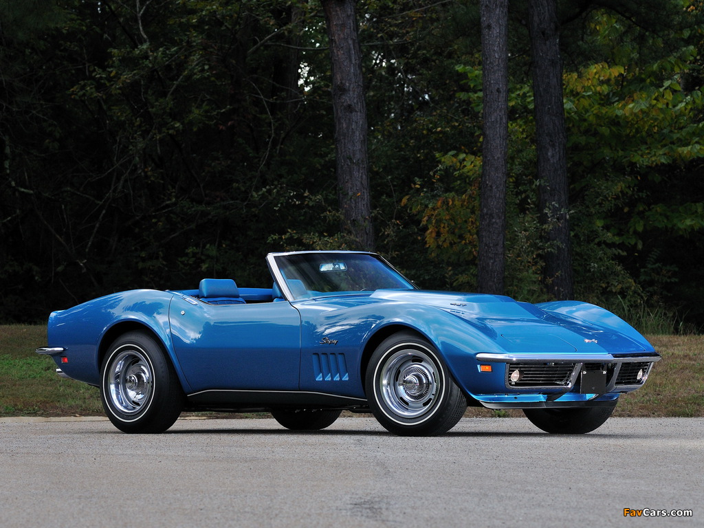 Corvette Stingray L88 427 Convertible (C3) 1969 pictures (1024 x 768)