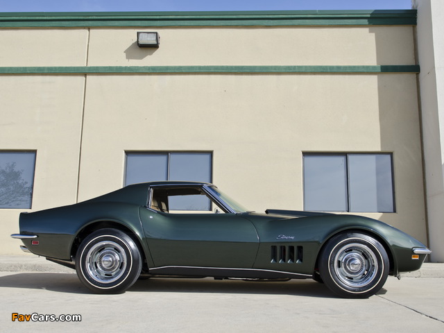 Corvette Stingray L88 427 Coupe (C3) 1969 pictures (640 x 480)