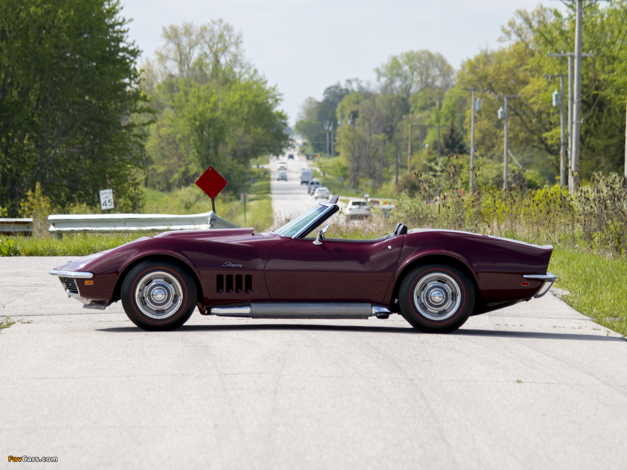 Chevrolet Corvette Stingray L88 (19467) 1969 pictures (1280 x 960)