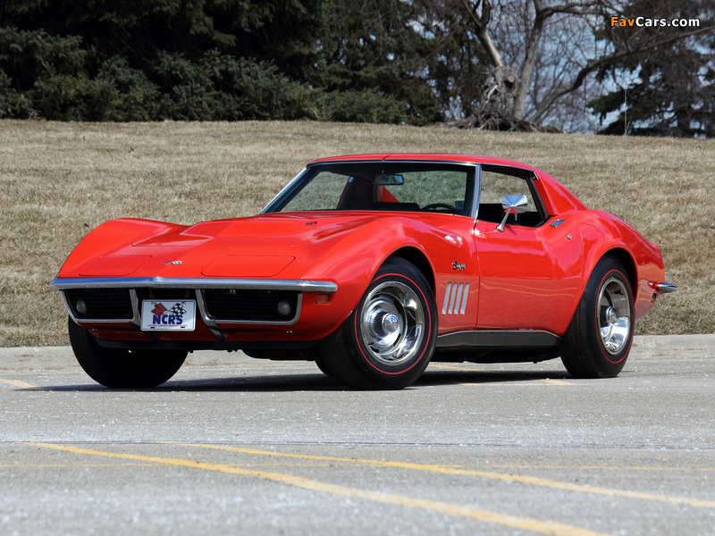 Corvette Stingray L36 427 Coupe (C3) 1969 pictures (800 x 600)