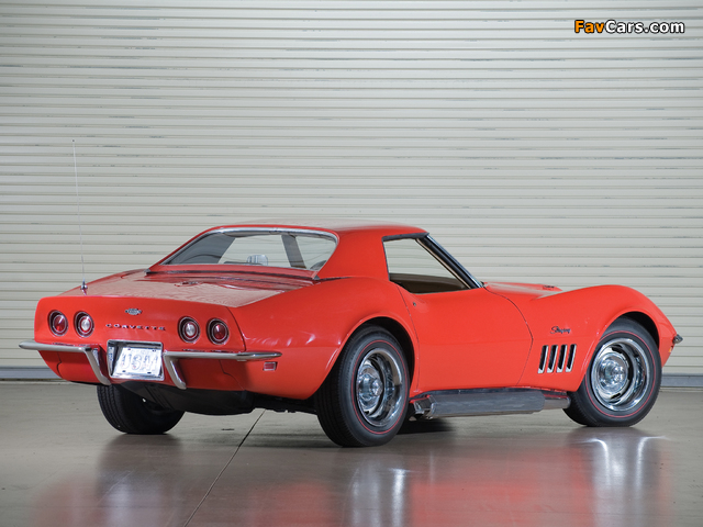 Corvette Stingray L36 427 Convertible (C3) 1969 pictures (640 x 480)