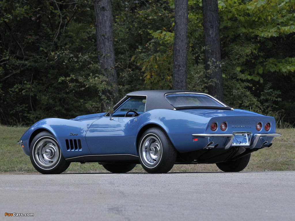 Corvette Stingray L88 427 Convertible (C3) 1969 pictures (1024 x 768)