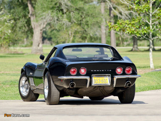 Corvette Stingray L88 427 Coupe (C3) 1969 wallpapers (640 x 480)