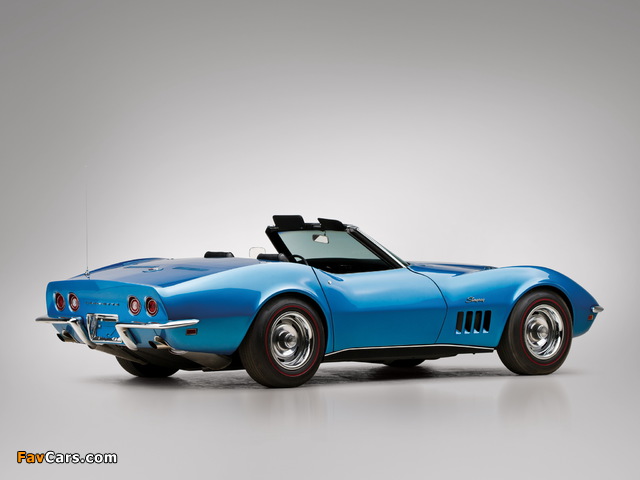 Corvette Stingray L71 427 Convertible (C3) 1969 wallpapers (640 x 480)