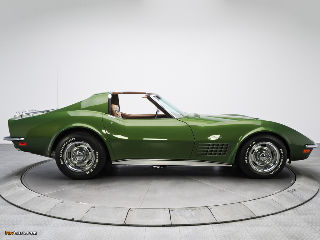 Corvette Stingray 454 (C3) 1970–72 images (1024 x 768)