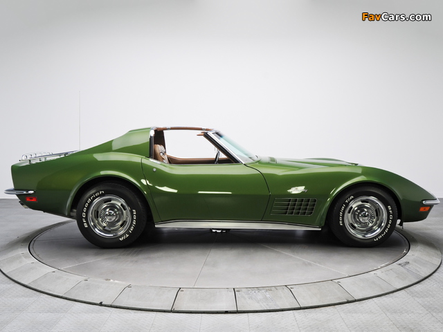 Corvette Stingray 454 (C3) 1970–72 images (640 x 480)