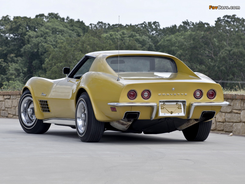 Corvette Stingray 350 LT1 (C3) 1970–72 images (800 x 600)