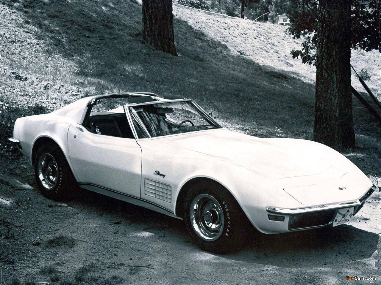 Corvette Stingray (C3) 1970–72 pictures (1280 x 960)