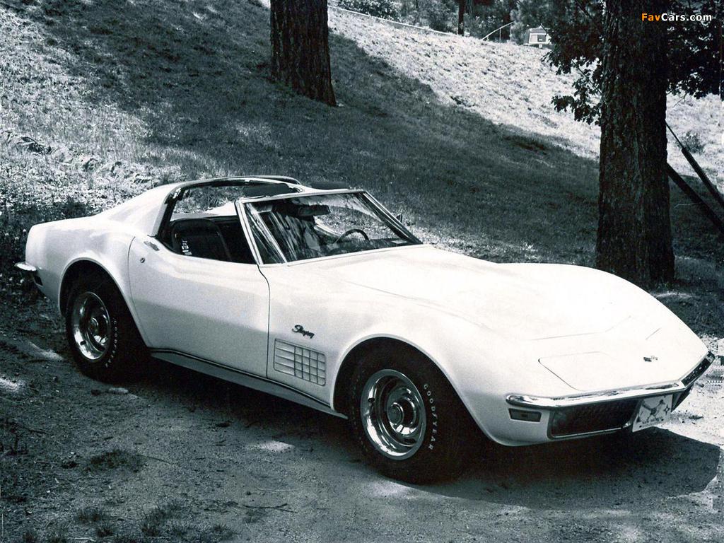 Corvette Stingray (C3) 1970–72 pictures (1024 x 768)