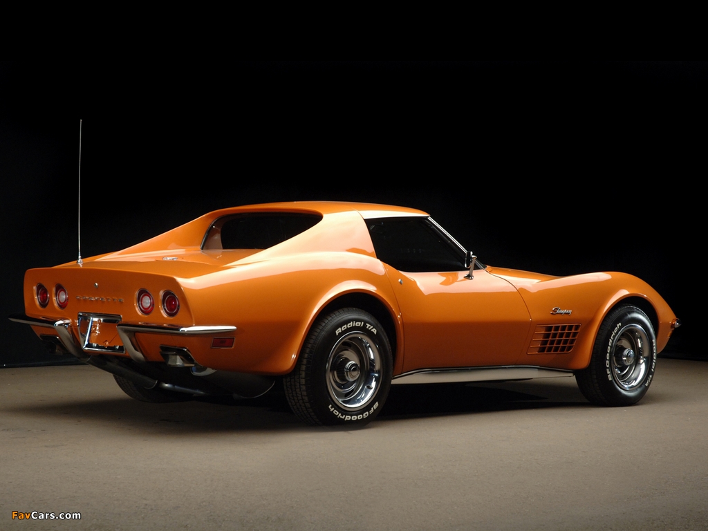 Corvette Stingray (C3) 1970–72 pictures (1024 x 768)