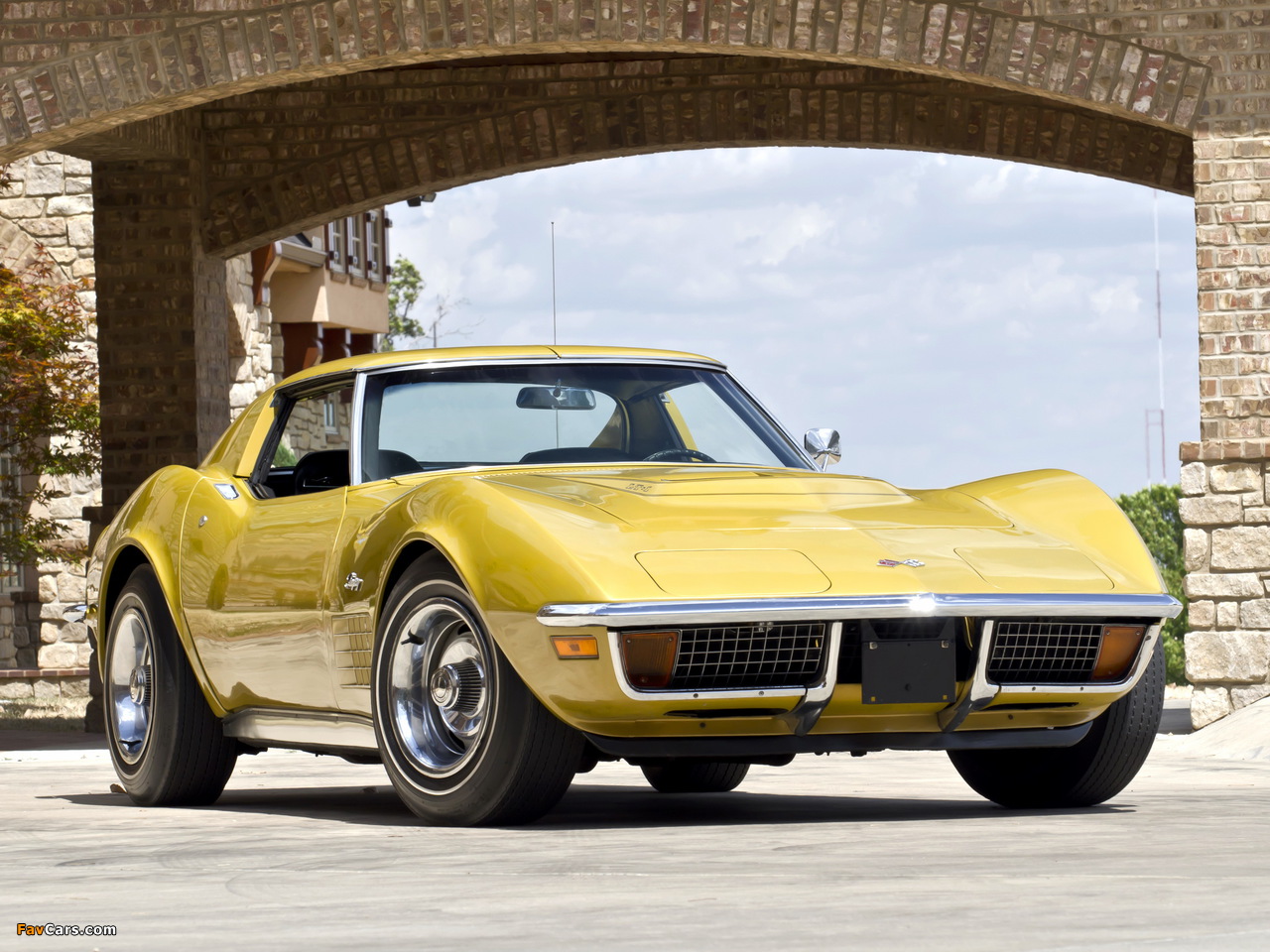 Corvette Stingray 350 LT1 (C3) 1970–72 pictures (1280 x 960)