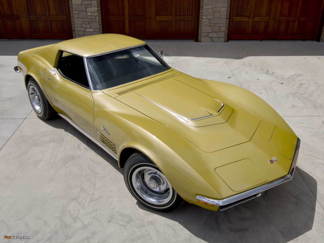 Corvette Stingray 350 LT1 (C3) 1970–72 wallpapers (1280 x 960)