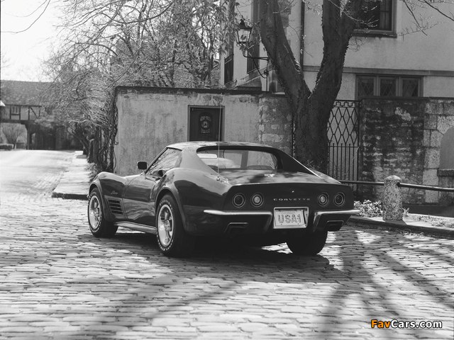 Corvette Stingray (C3) 1970–72 wallpapers (640 x 480)