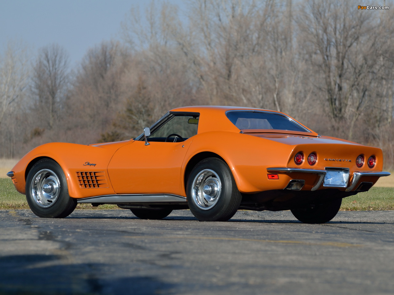 Corvette Stingray ZR-2 LS6 454 Convertible (C3) 1971 pictures (1280 x 960)