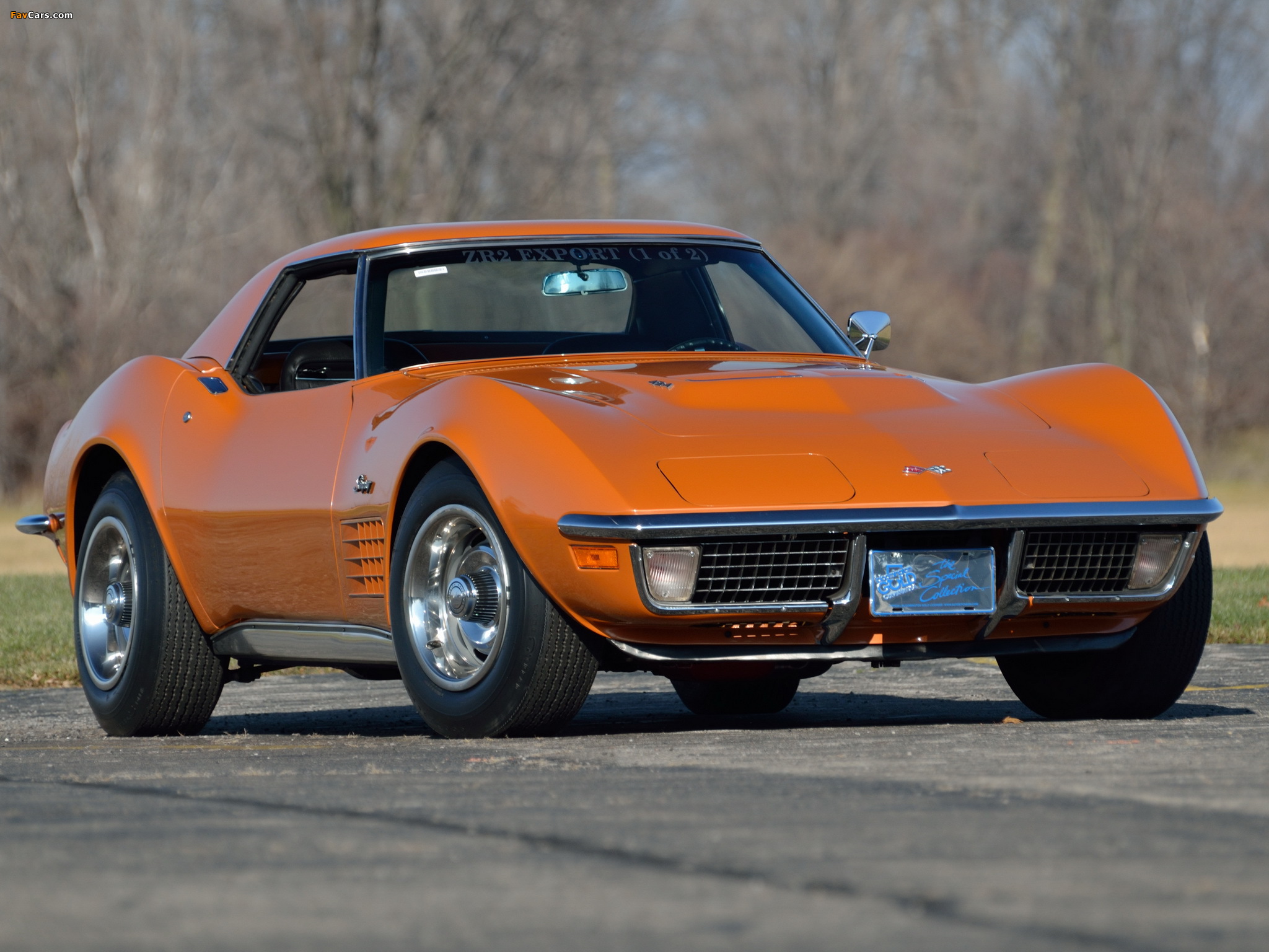 Corvette Stingray ZR-2 LS6 454 Convertible (C3) 1971 pictures (2048 x 1536)