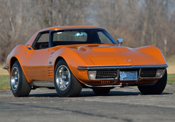 Corvette Stingray ZR-2 LS6 454 Convertible (C3) 1971 pictures