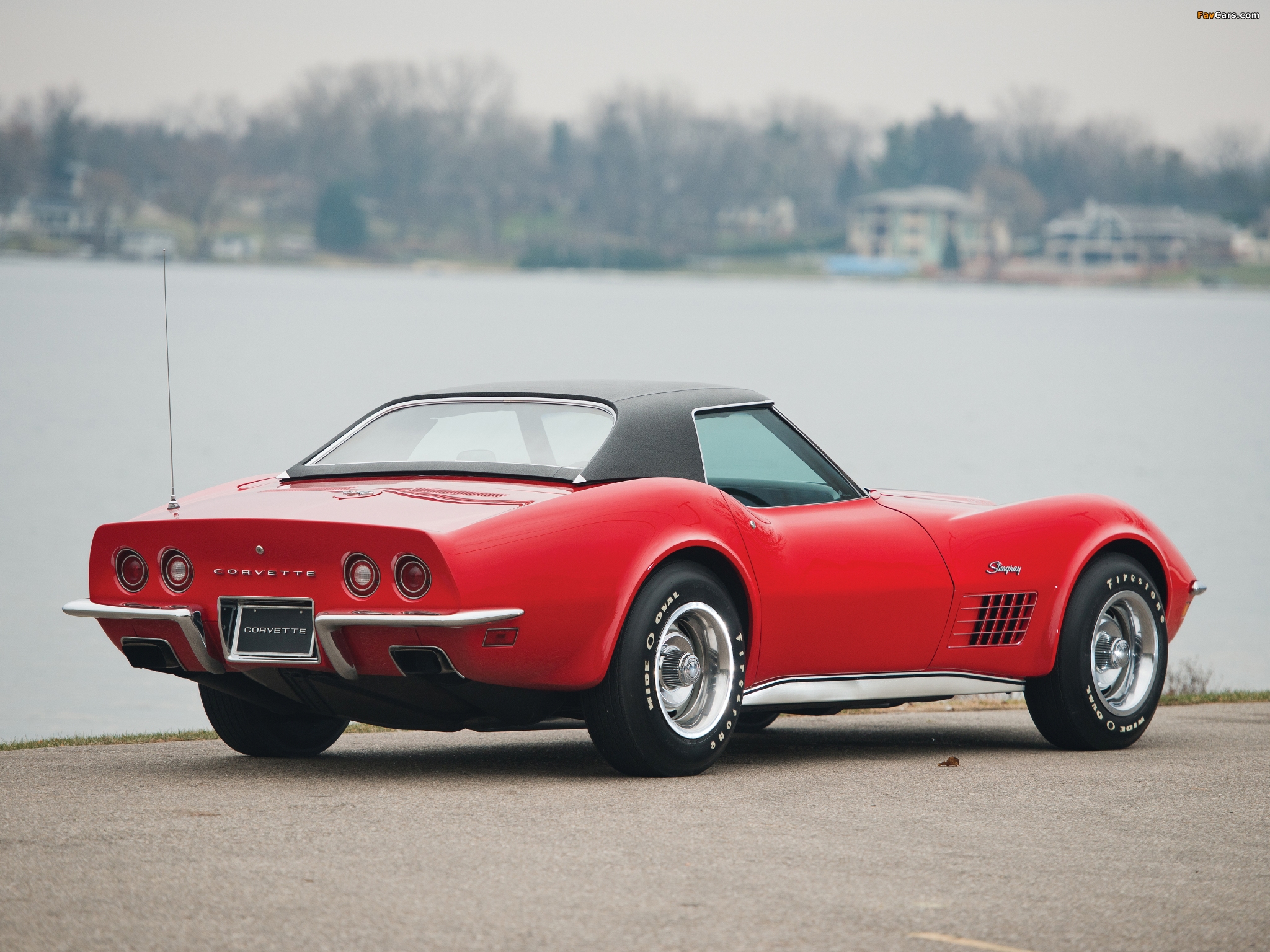 Corvette Stingray LT1 350/255 HP Convertible (C3) 1972 images (2048 x 1536)