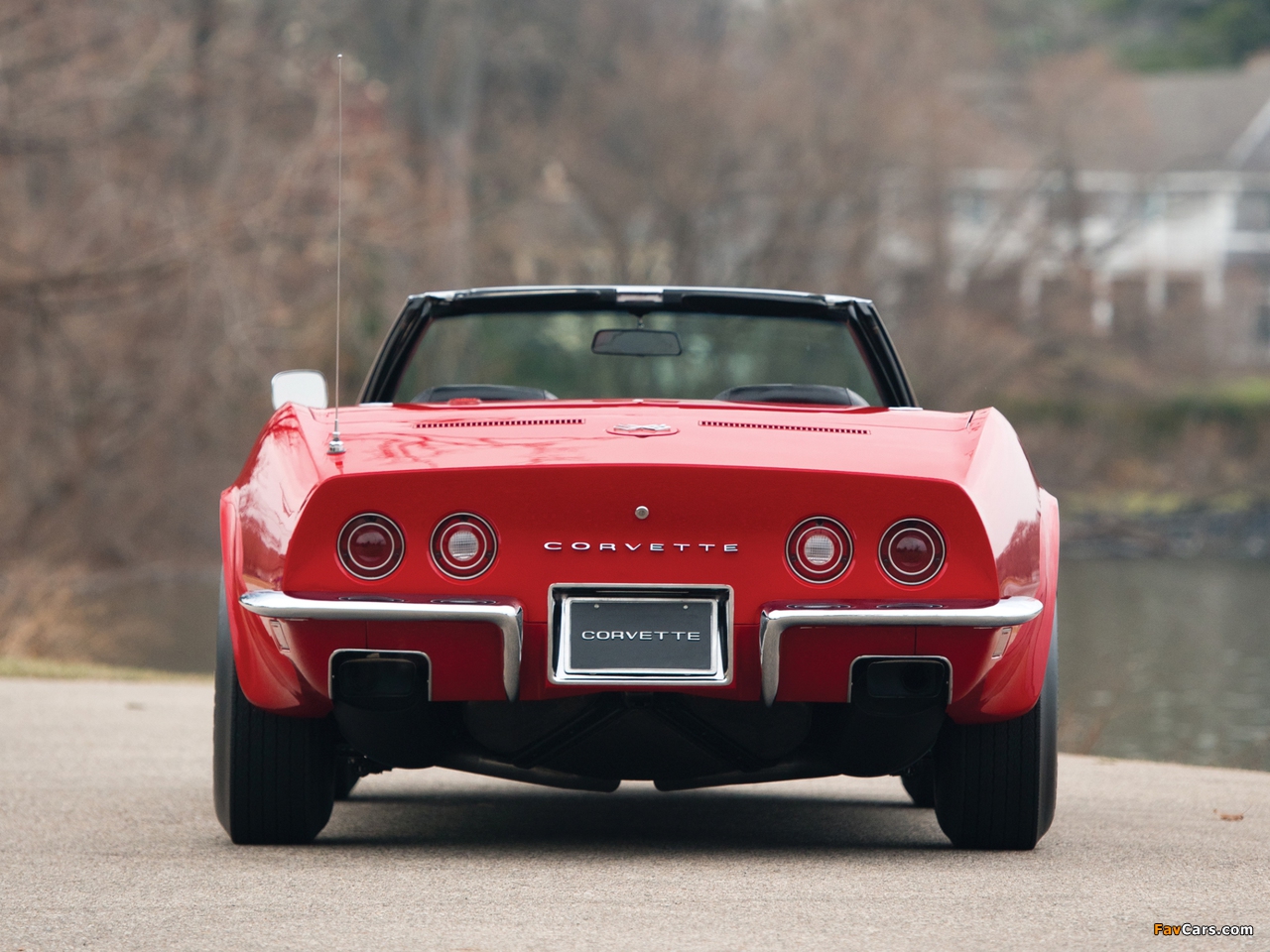 Corvette Stingray LT1 350/255 HP Convertible (C3) 1972 photos (1280 x 960)