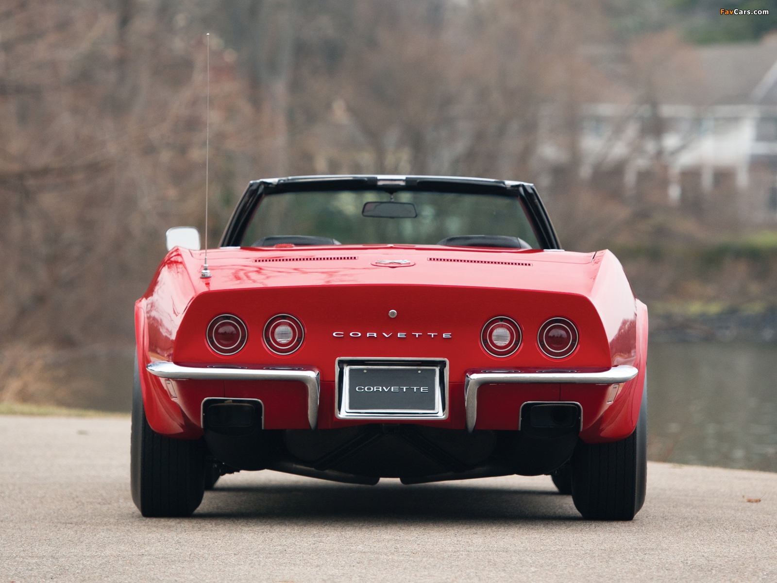 Corvette Stingray LT1 350/255 HP Convertible (C3) 1972 photos (1600 x 1200)