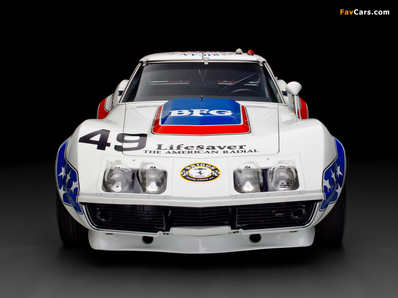 Corvette Stingray ZL1 BFG/John Greenwood Race Car (C3) 1972 wallpapers (800 x 600)