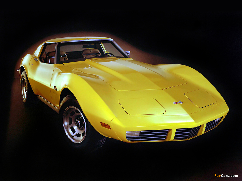 Corvette Stingray (C3) 1973 pictures (1024 x 768)