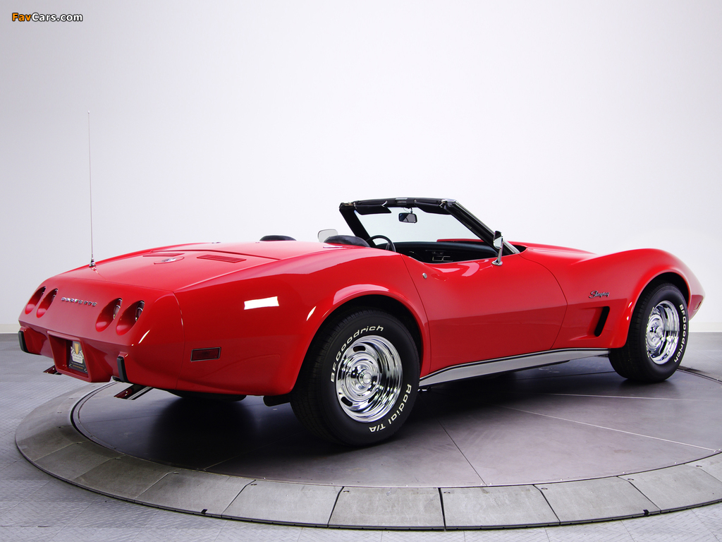 Corvette Stingray Convertible (C3) 1974–75 images (1024 x 768)