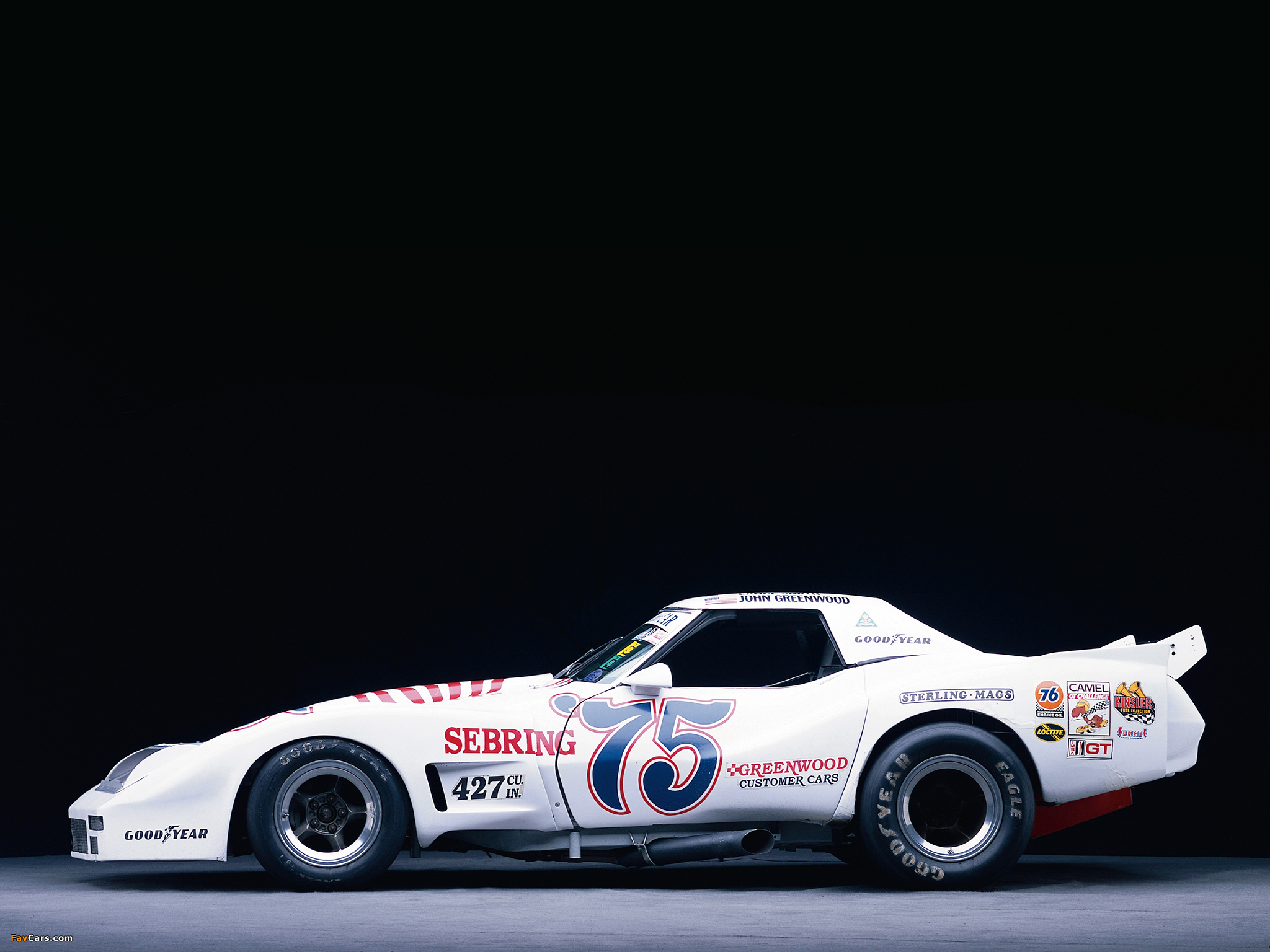 Greenwood Corvette IMSA Road Racing GT (C3) 1974–75 photos (2048 x 1536)
