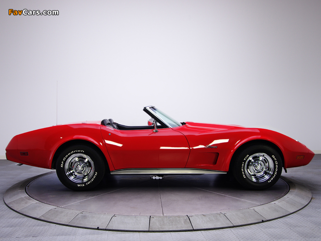 Corvette Stingray Convertible (C3) 1974–75 photos (640 x 480)