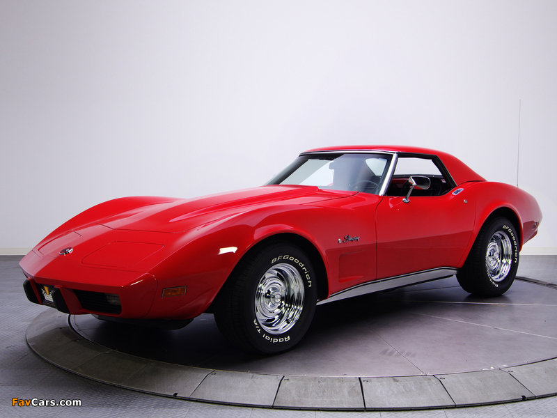 Corvette Stingray Convertible (C3) 1974–75 pictures (800 x 600)