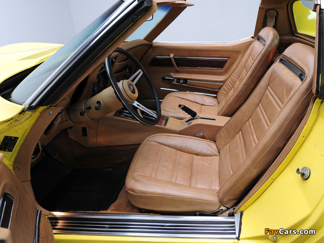 Corvette Stingray L82 350 (C3) 1974 wallpapers (640 x 480)