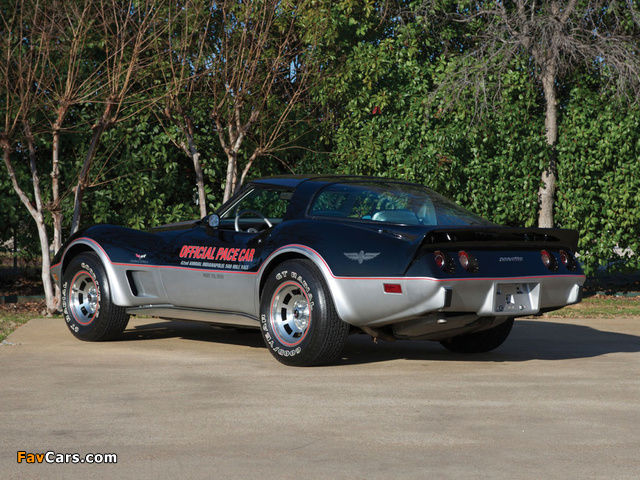 Corvette Indy 500 Pace Car Replica (C3) 1978 photos (640 x 480)