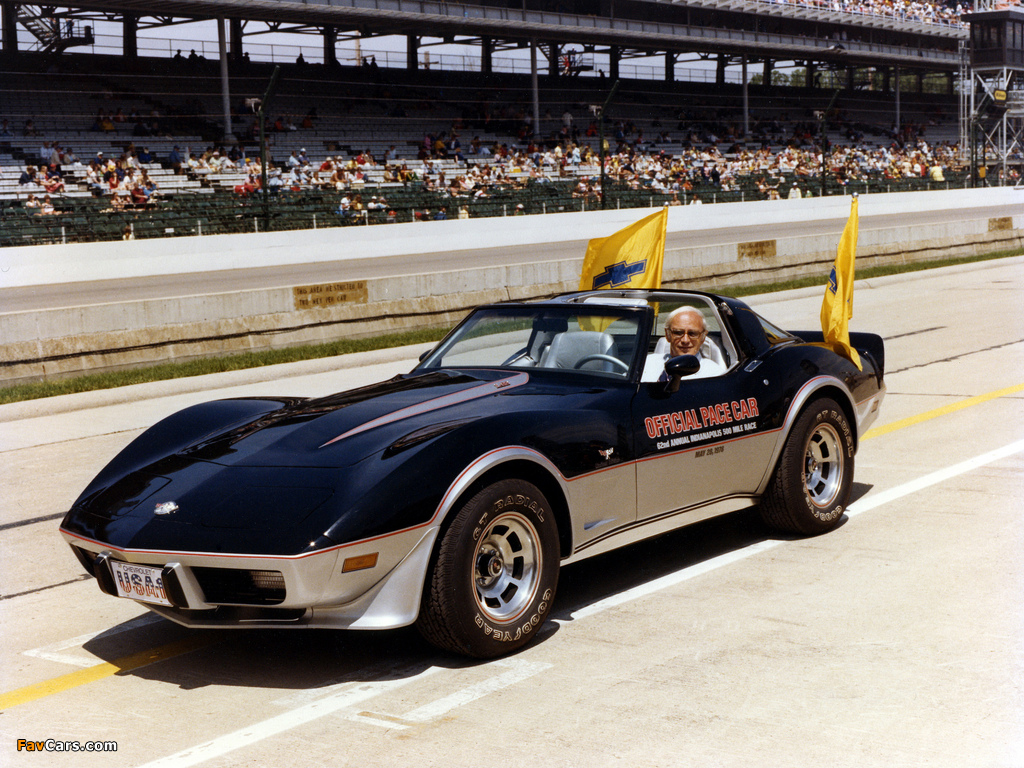 Corvette Indy 500 Pace Car (C3) 1978 wallpapers (1024 x 768)